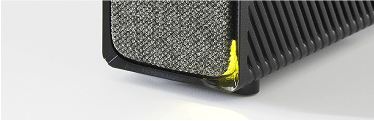 Modem met geel lampje